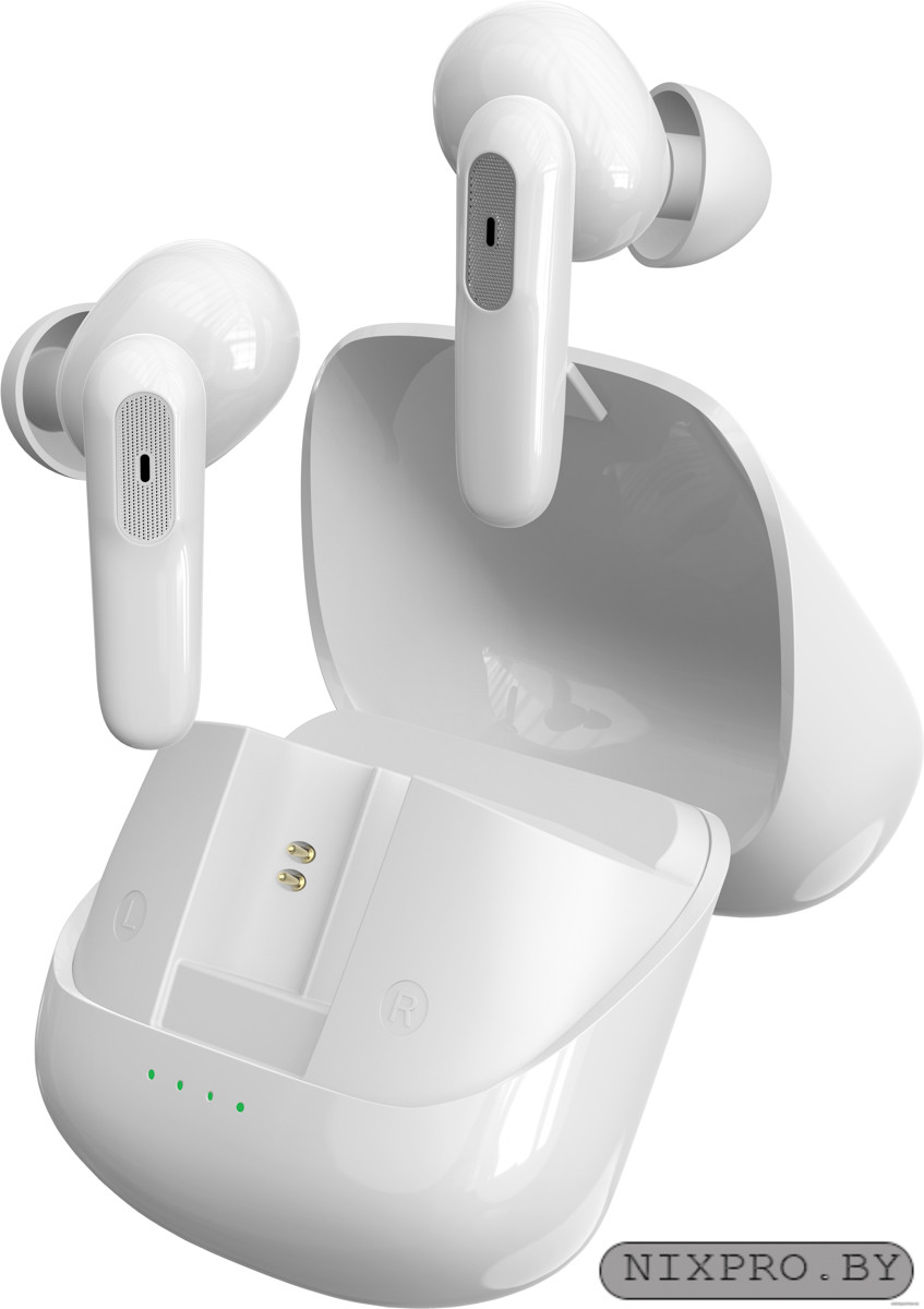 Наушники с микрофоном БЕСПРОВОДНЫЕ Venso VT-507 (белые) (внутриканальные, портативные, Bluetooth, 10-25000 Гц, - фото 1 - id-p185423708