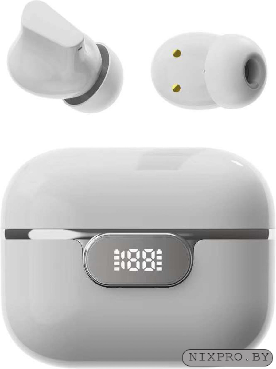 Беспроводные наушники Venso VT-807 (белые) (внутриканальные, портативные, Bluetooth 5.1, 10-25000 Гц, быстрая - фото 1 - id-p197657941