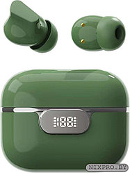Беспроводные наушники Venso VT-807 (зелёные) (внутриканальные, портативные, Bluetooth 5.1, 10-25000 Гц,