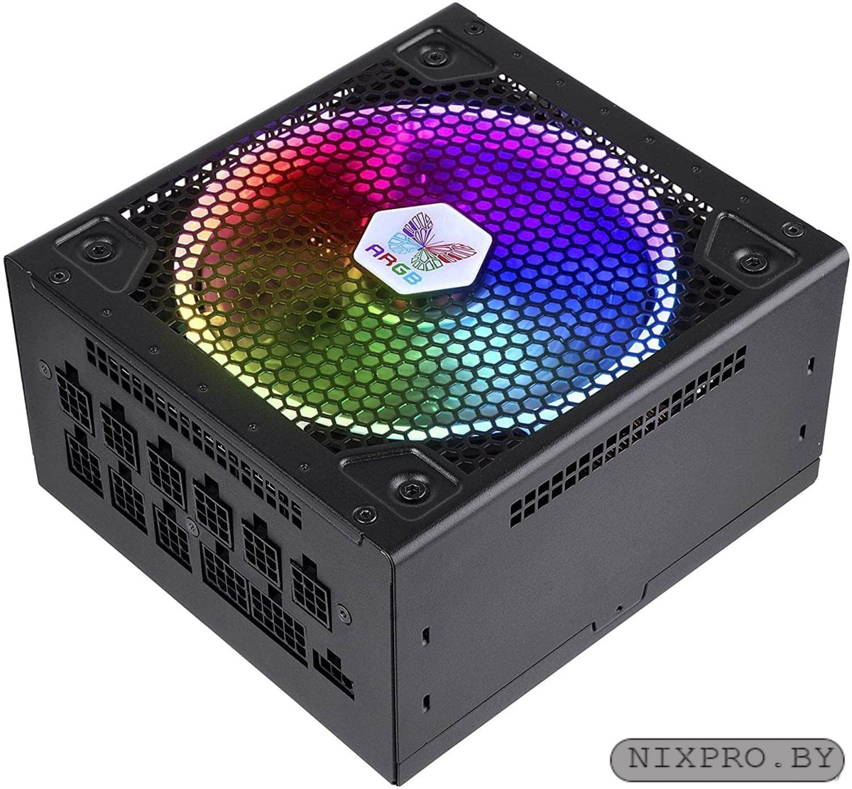 БП Super Flower 650W Leadex III Gold ARGB PRO (APFC,130 mm FDB ARGB, 80 Plus Gold, SUPER CONNECTOR cables,Semi