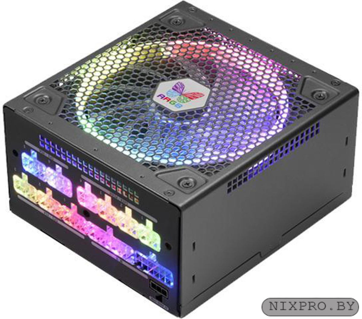 БП Super Flower 850W Leadex III Gold ARGB (SF-850F14RG) (APFC,130 mm FDB ARGB, 80 Plus Gold,Semi Passive ECO