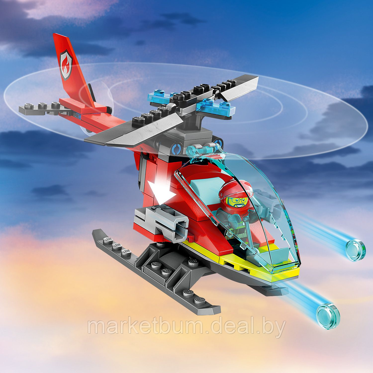 Конструктор Lego City 60371, Штаб спасательных машин - фото 6 - id-p215523033