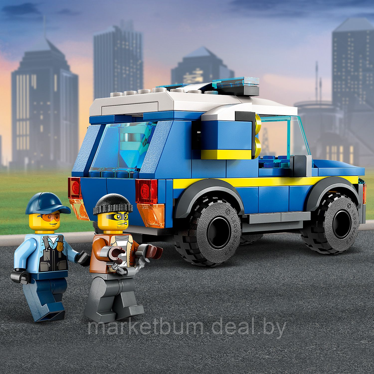 Конструктор Lego City 60371, Штаб спасательных машин - фото 7 - id-p215523033