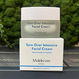 Крем для лица с пептидами и ниацинамидом Muldream Turn Over Intensive Facial Cream, 50мл