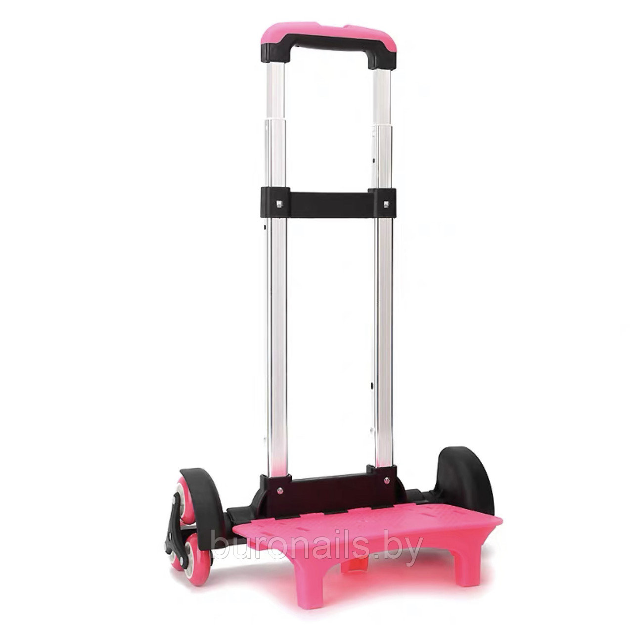 Cъемная тележка (мобильные колеса) для сумок (розовый) - фото 1 - id-p204695544