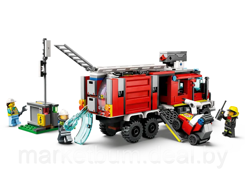 Конструктор LEGO City 60374, Пожарная машина - фото 10 - id-p215523298