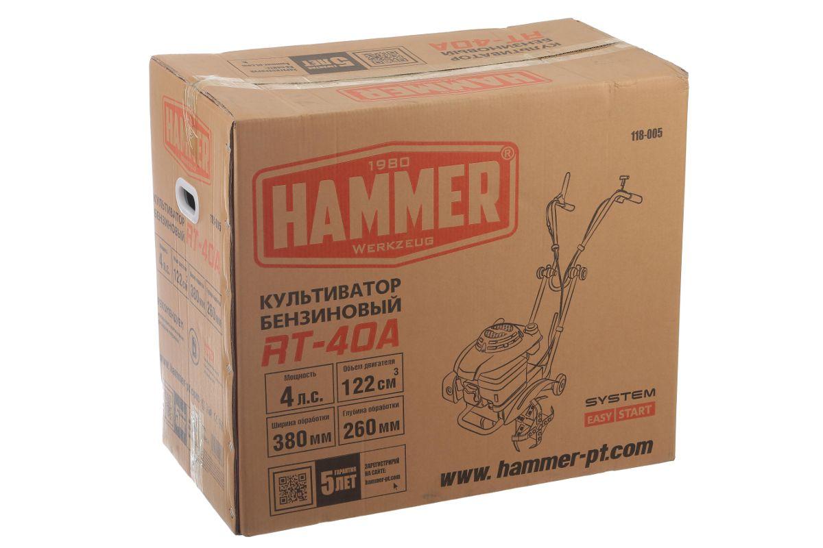 Культиватор бензиновый Hammer RT-40A - фото 10 - id-p215524317