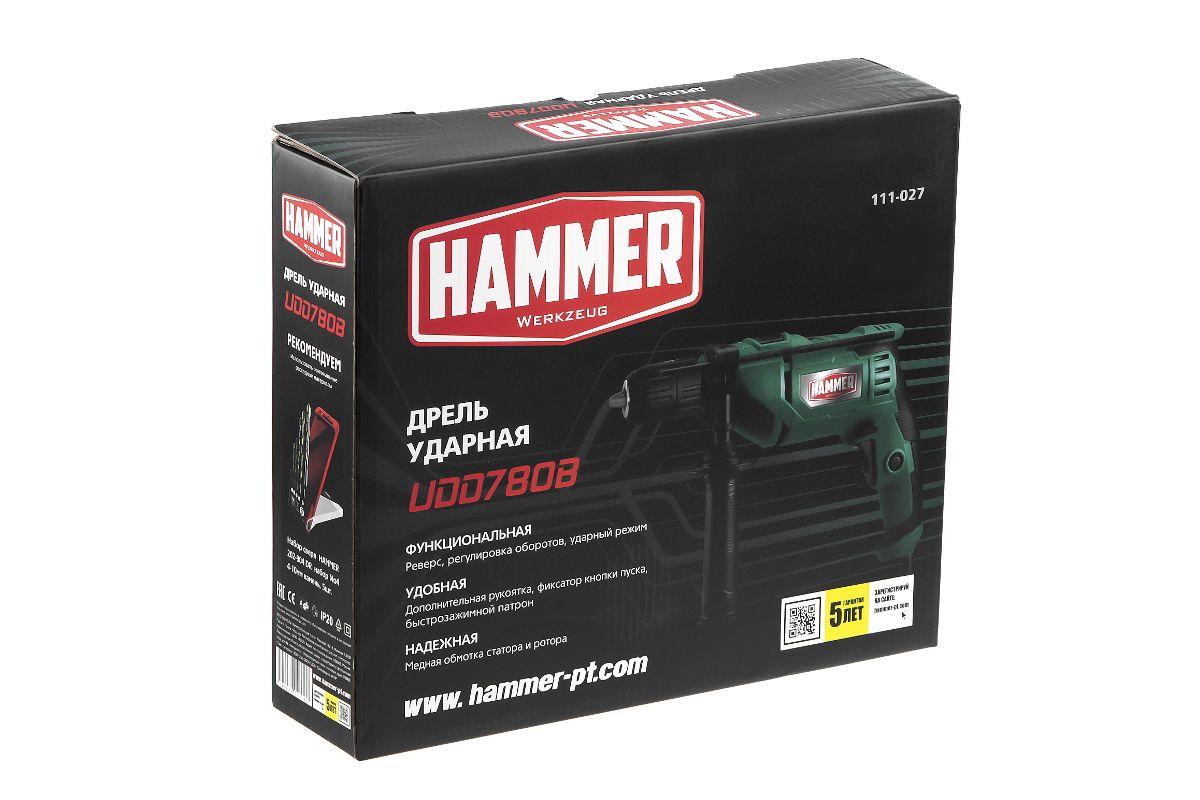 Дрель ударная Hammer UDD780B - фото 10 - id-p215524327