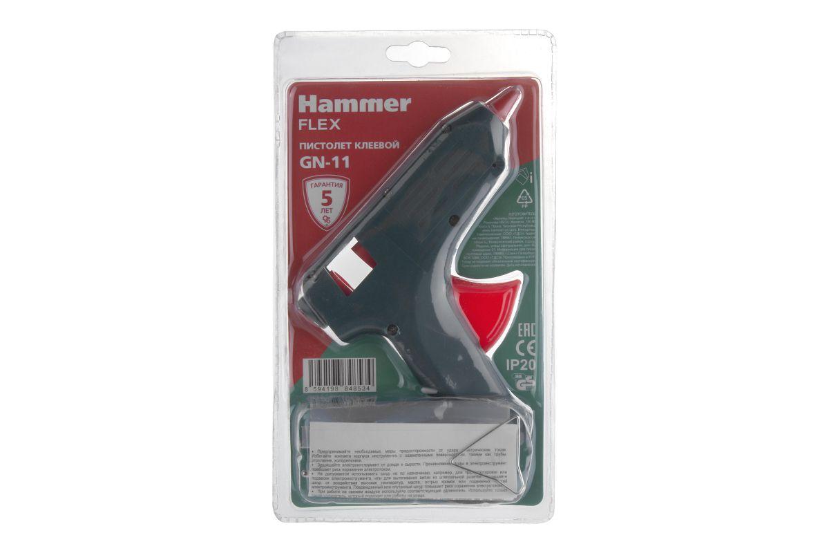 Термоклеевой пистолет Hammer GN-11 - фото 9 - id-p215524330