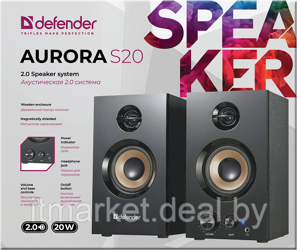 Колонки Defender Aurora S20 (65419) - фото 3 - id-p215523665
