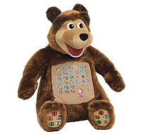 Интерактивный мягкая игрушка "Медведь ", учим буквы и цифры, 11 функций, арт.G925A