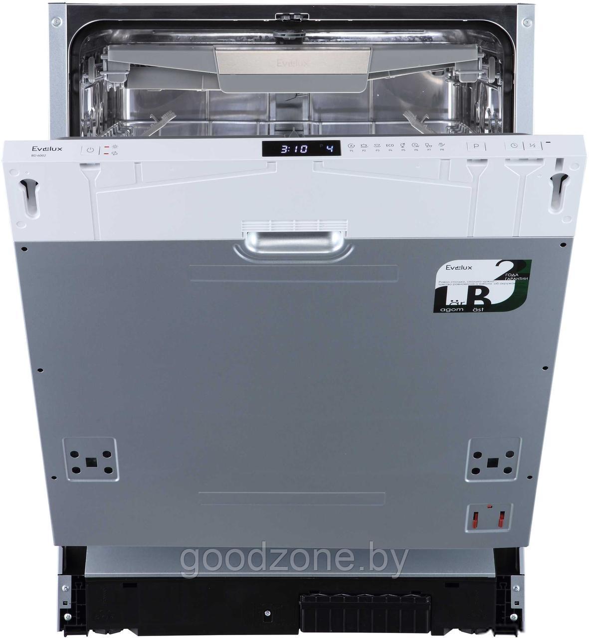 Встраиваемая посудомоечная машина Evelux BD 6002 - фото 1 - id-p215524170