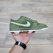 Кроссовки Nike Dunk Low Premium Oil Green, фото 2