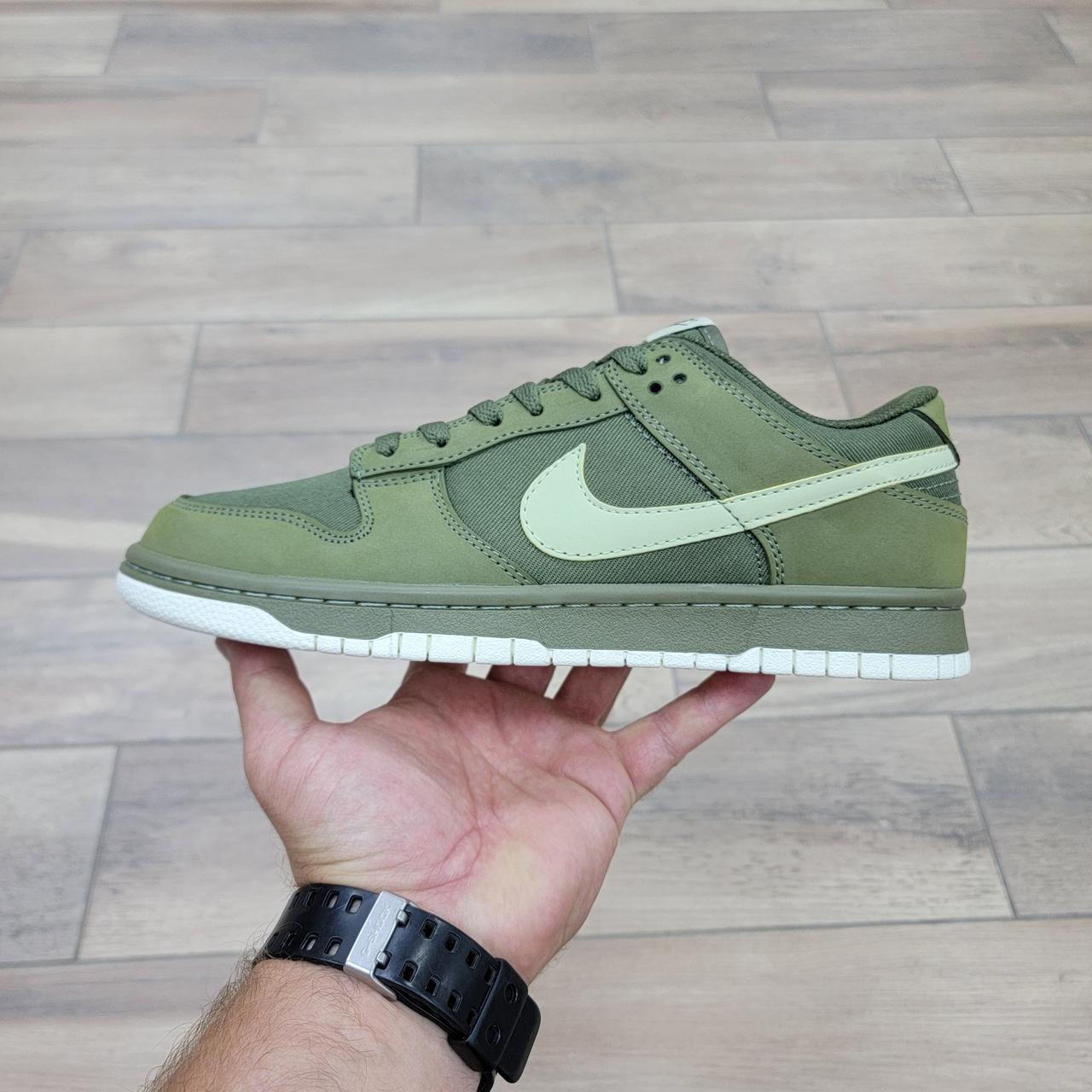 Кроссовки Nike Dunk Low Premium Oil Green