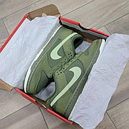 Кроссовки Nike Dunk Low Premium Oil Green, фото 6