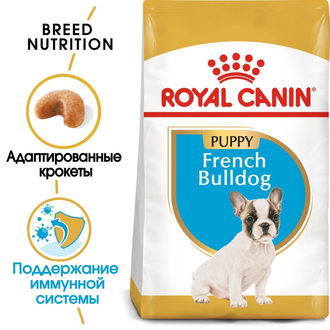 Royal Canin French Bulldog Puppy, 3 кг - фото 3 - id-p215527196