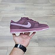 Кроссовки Nike Dunk Low Premium Burgundy Crush, фото 2