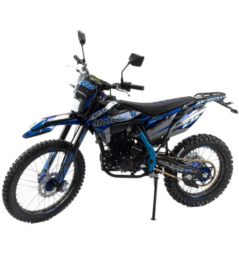 Мотоцикл Кросс Motoland XT 250 HS 172FMM (PR5) с ПТС синий - фото 1 - id-p215527399