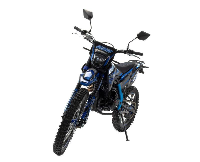 Мотоцикл Кросс Motoland XT 250 HS 172FMM (PR5) с ПТС синий - фото 5 - id-p215527399