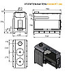 Печь отопительная Везувий Комфорт 300 (ДТ-3), фото 2