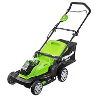 Аккумуляторная газонокосилка GreenWorks G40LM41 40В G-MAX