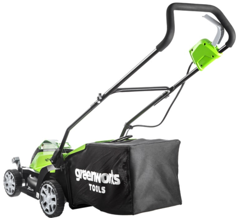 Аккумуляторная газонокосилка GreenWorks G40LM35K2 40В G-MAX DigiPro - фото 8 - id-p215528463