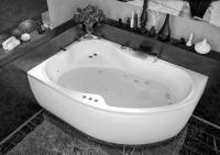 Ванна акриловая Aquanet Capri 170x110 L - фото 4 - id-p215531171