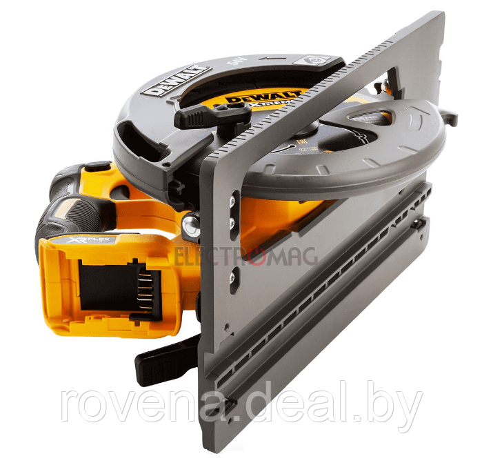 АККУМУЛЯТОРНАЯ ЦИРКУЛЯРНАЯ ПИЛА 190 ММ 54 В FLEXVOLT DEWALT DCS576N - фото 2 - id-p215531257