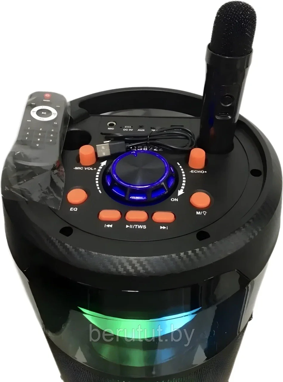 Акустическая колонка напольная Bluetooth Sing-e ZQS-8222 с микрофоном - фото 3 - id-p215534990