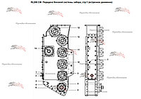 Коробка передач 28-M28-007-162 (28-M28-007-160) для свеклопогрузчика Franz Kleine (Кляйн) RL 200 SF Mouse