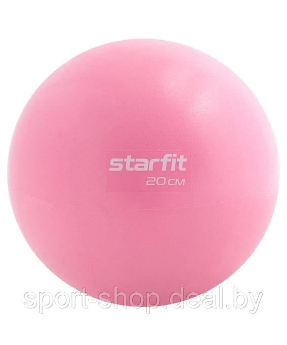 Мяч для пилатеса Starfit GB-902 20 см, розовый пастель, мячи для пилатеса, фитнес, гимнастика - фото 1 - id-p215535278