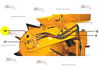 Гидромотор (гидродвигатель) A0-200-013-041 для свеклопогрузчика Franz Kleine (Кляйн) RL 200 SF Mouse (Мышка)