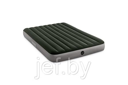 Надувной матрас Queen Prestige 152х203х25 см + насос на батарейках INTEX 64779, фото 2