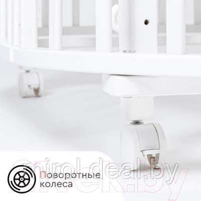 Детская кроватка Tomix Bella универсальный маятник / OVK-2 - фото 5 - id-p215539824