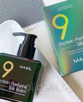 Бальзам для волос Masil 9protein Perfume Silk Balm - фото 5 - id-p215540192