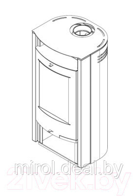 Печь-камин Мета-бел Сена АОТ 7.0-01 - фото 4 - id-p215540944