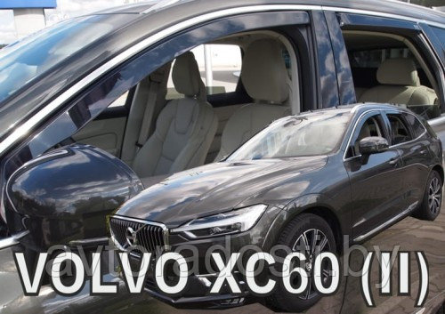 Ветровики для Volvo XC 60 (2017-) / Вольво [31261] (HEKO)