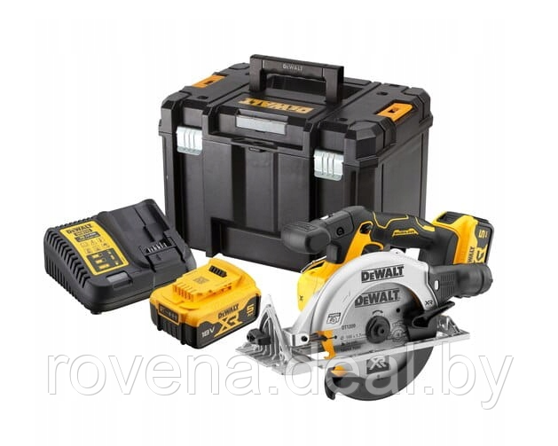 ПИЛА DeWalt DCS565P2T АККУМУЛЯТОРНАЯ ДИСКОВАЯ (циркулярная) 18V 165MM - фото 1 - id-p215545433