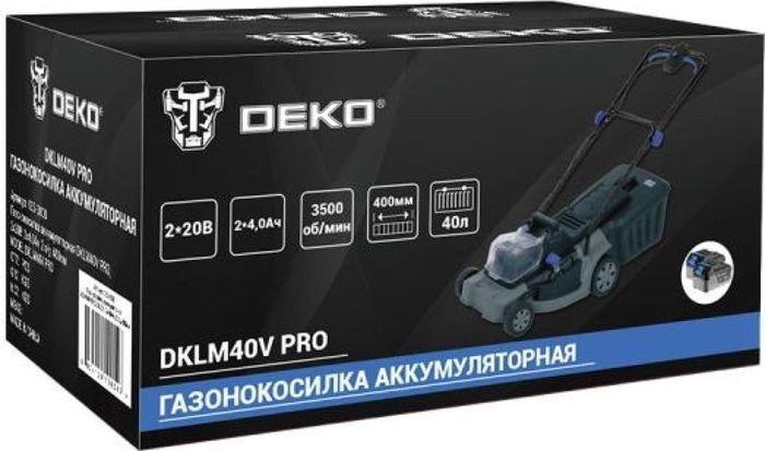 Газонокосилка Deko DKLM40V Pro 063-3008 (с 2-мя АКБ) - фото 3 - id-p215548808
