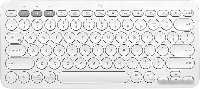 Клавиатура Logitech Multi-Device K380 Bluetooth (белый)