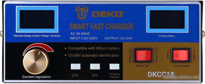 Зарядное устройство Deko DKCC18 - фото 4 - id-p215550160
