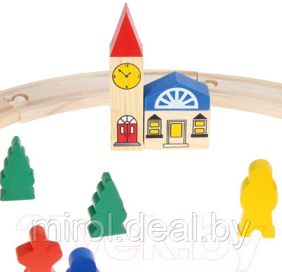 Железная дорога игрушечная Sima-Land Со станциями / 504015 - фото 3 - id-p215551411