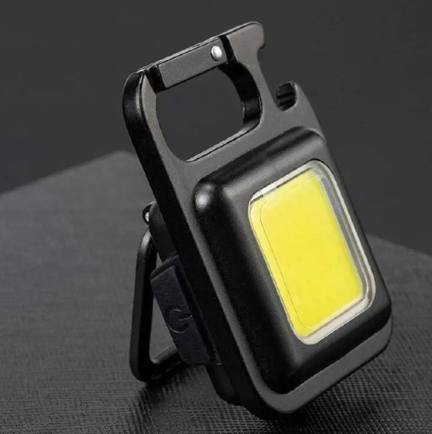 Фонарик - брелок аккумуляторный Keychain Light 5W (30 Led, 4 режима работы, магнит, карабин) - фото 4 - id-p215548196