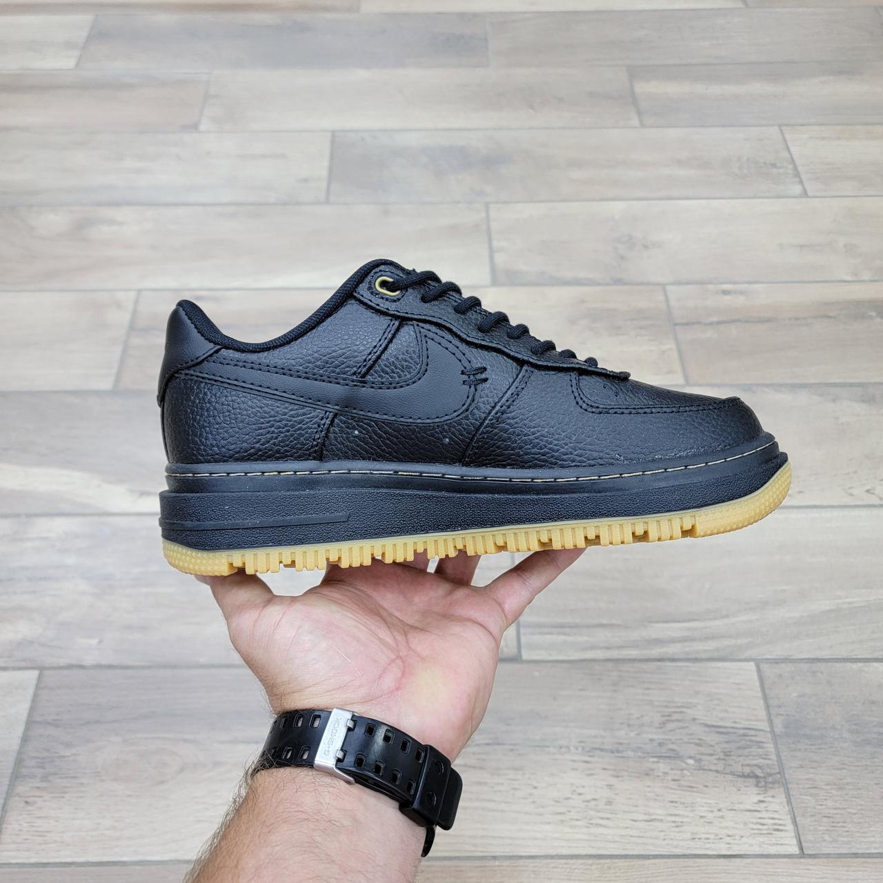 Кроссовки Nike Air Force 1 Luxe Black Gum - фото 2 - id-p193836396