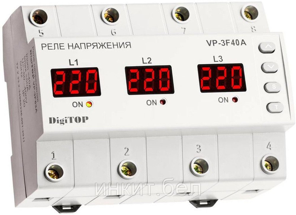 Реле напряжения DigiTOP VP-3F40A