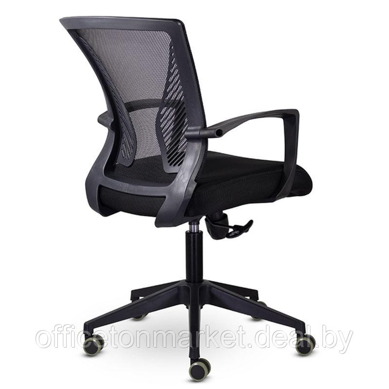 Кресло для персонала Энжел СН-800 "СР TW-01/Е11-К", ткань, сетка, пластик, черный - фото 3 - id-p215565117