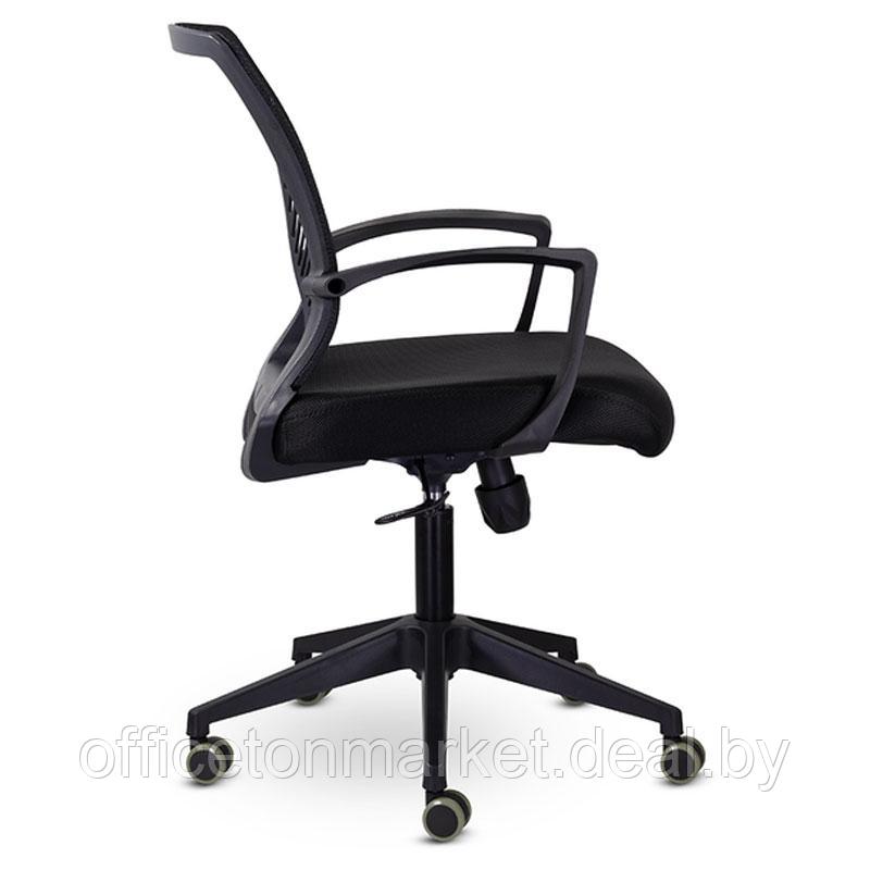 Кресло для персонала Энжел СН-800 "СР TW-01/Е11-К", ткань, сетка, пластик, черный - фото 5 - id-p215565117