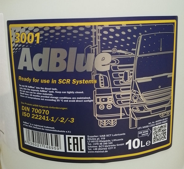 Mannol AdBlue 3001