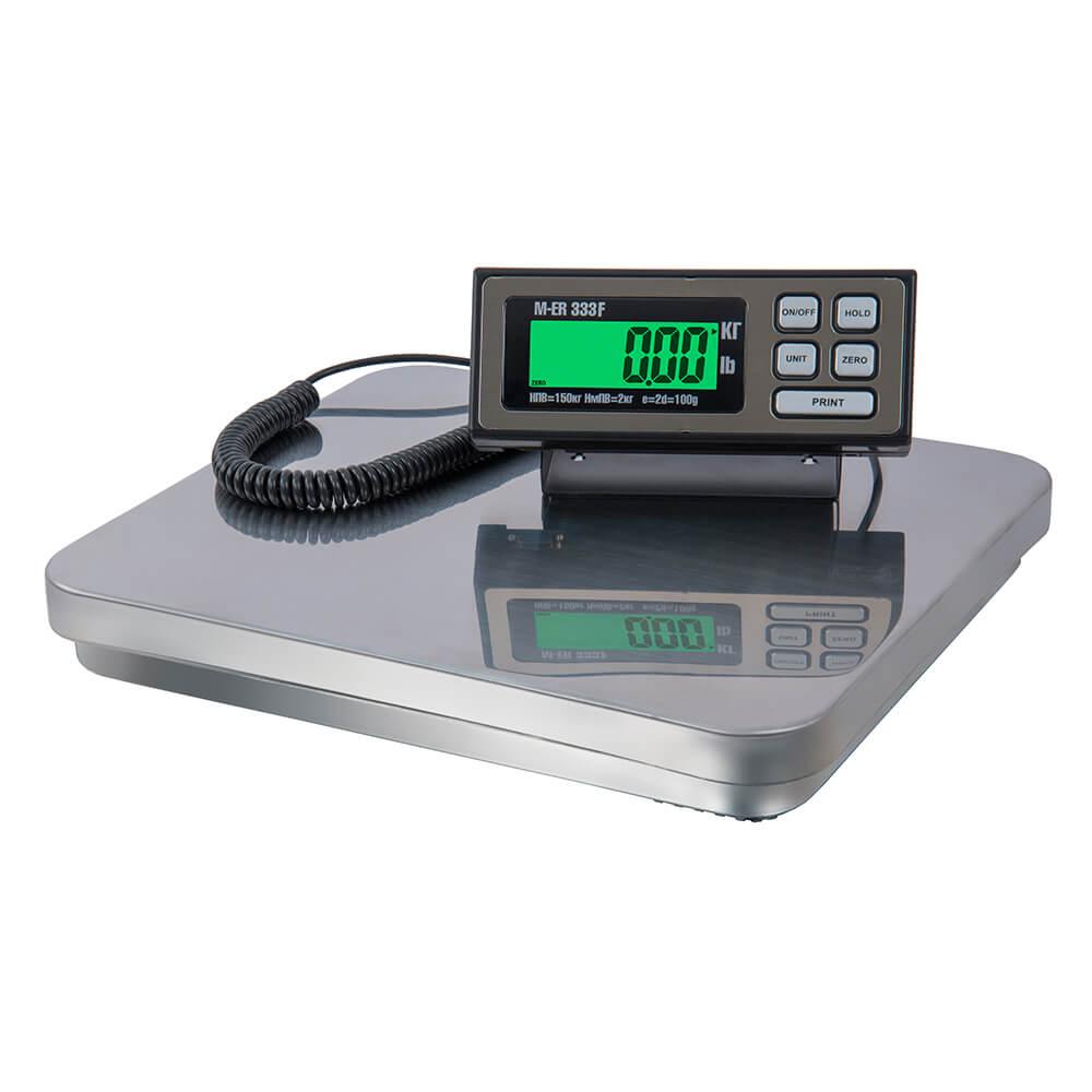 Весы фасовочные напольные MERTECH M-ER 333AF-150.50 LCD (355х400)