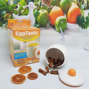 Форма (горшок) керамическая для приготовления блюд в микроволновой печи Egg Tastic